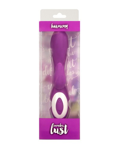 BMS Factory Harmony Wonder Lust вибратор-кролик, 12.5х2.5 см (фиолетовый)